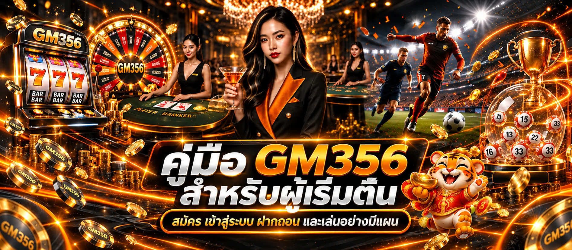 GM356 คู่มือผู้เริ่มต้น | สมัคร ฝากถอน และเล่นมีแผน